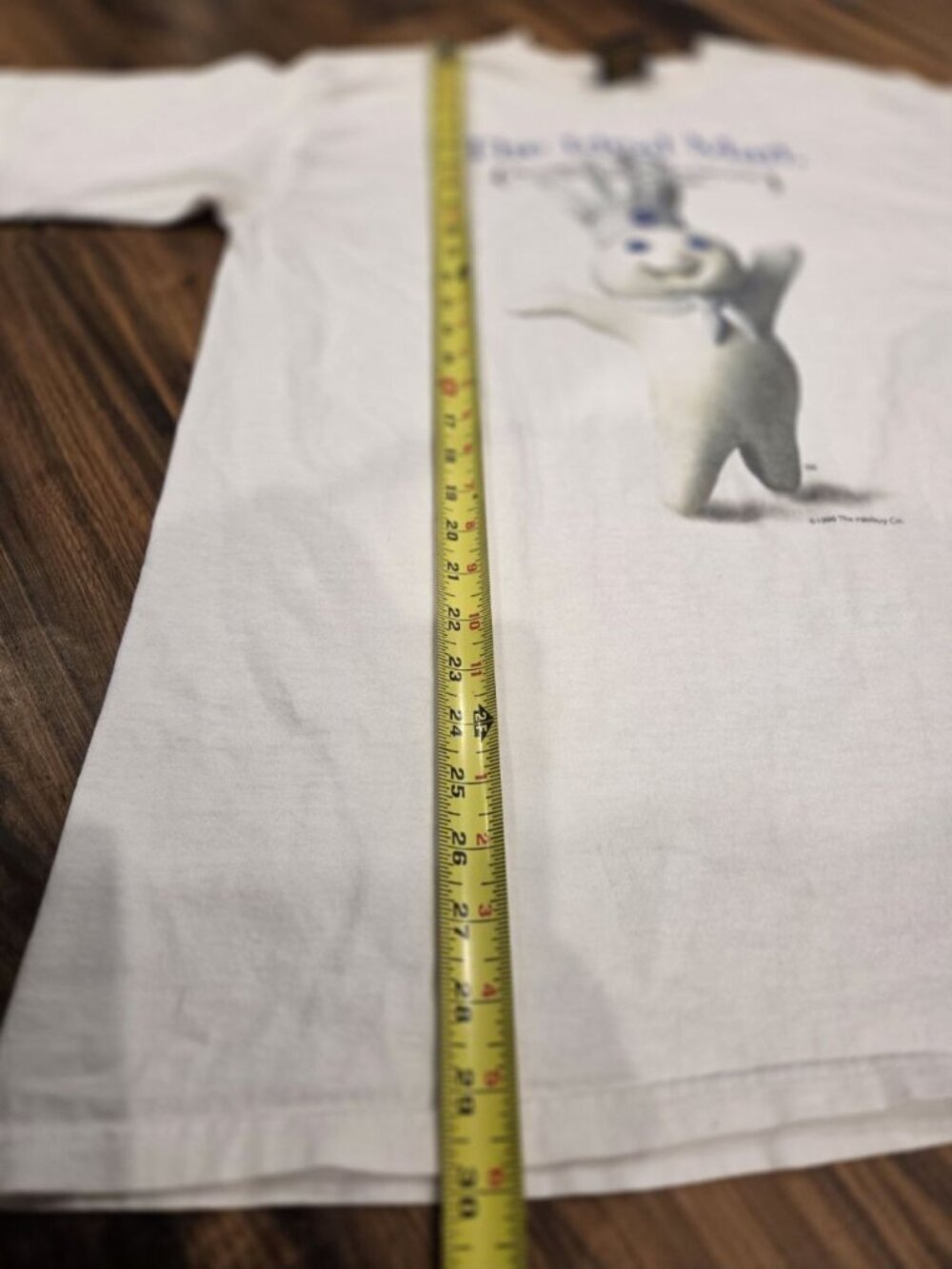 ​VTG 90s Pillsbury Doughboy T-Shirt XL Mix Stitch Made in USA Ideal Man - Picture 6 of 10